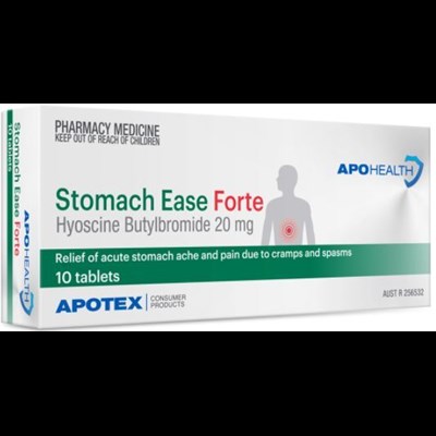 ApoHealth Stomach Ease Forte 20mg 10 Tablets