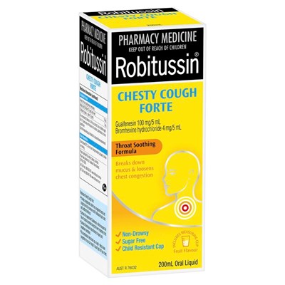 Robitussin Chesty Cough Forte Liquid 200mL