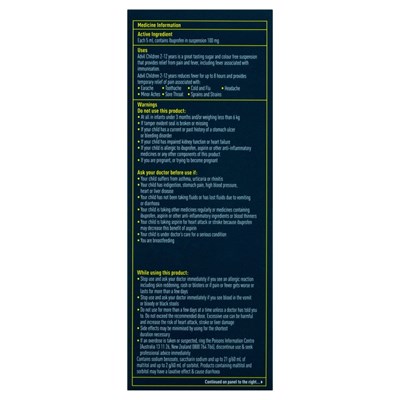 Advil Children 2-12 Years 200mL
