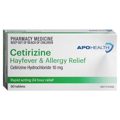 ApoHealth Cetirizine 30 Tablets