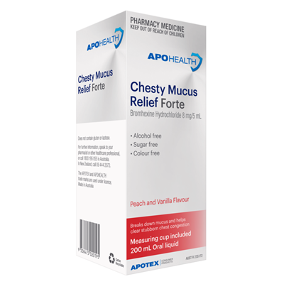 ApoHealth Chesty Mucus Relief Forte 200mL