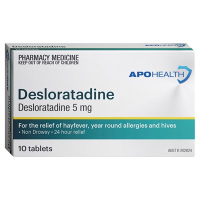 APOHEALTH Desloratadine 10 Tablet Blister Pack