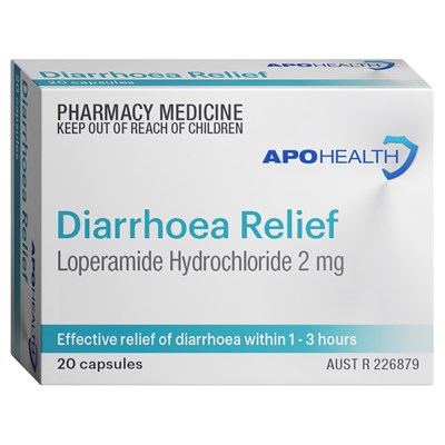ApoHealth Diarrhoea Relief 2mg 20 Capsules