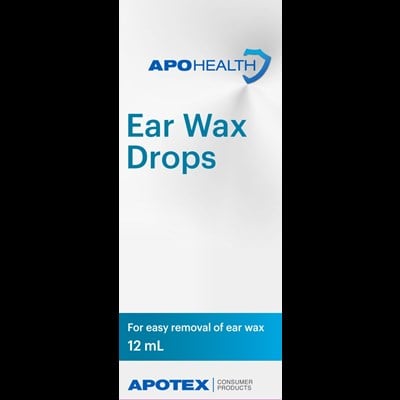 ApoHealth Ear Wax Drops Bottle 12mL