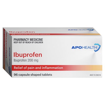 ApoHealth Ibuprofen 200mg 96 Tablets