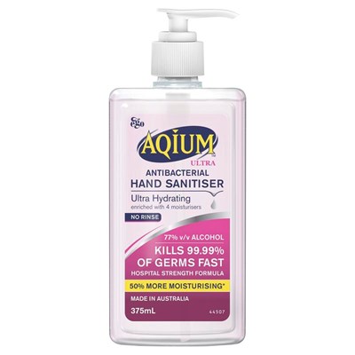 Aqium Ultra Anditbacterial Hand Sanitiser 275mL