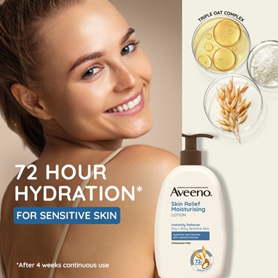 Aveeno Skin Relief Fragrance Free Body Wash 1L
