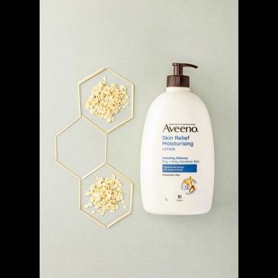 Aveeno Skin Relief Fragrance Free Moisturising Lotion 1L