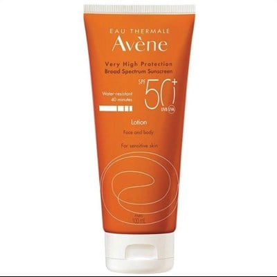 Avene SPF 50+ Face and Body Lotion 100mL