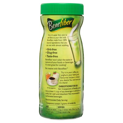 Benefiber Natural Fibre Supplement 261g