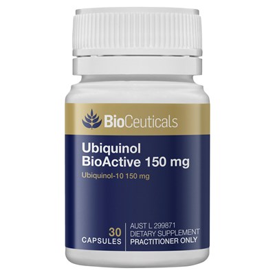 BioCeuticals Ubiquinol BioActive 150mg 30 Capsules
