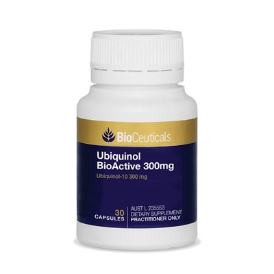 BioCeuticals Ubiquinol Bioactive 300Mg 30 Capsules