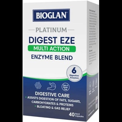 Bioglan Platinum Digest Eze 40 Capsules