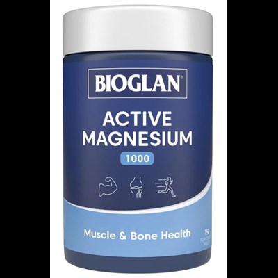 Bioglan Active Magnesium 1000mg 150 Tablets