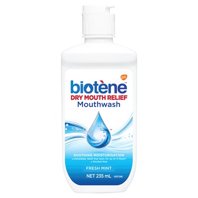 Biotene Dry Mouth Relief Mouthwash Fresh Mint 235mL