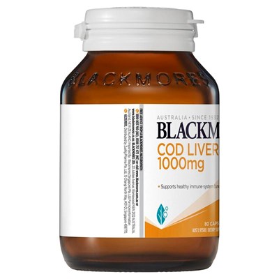 Blackmores Cod Liver Oil 1000mg 80 Caps