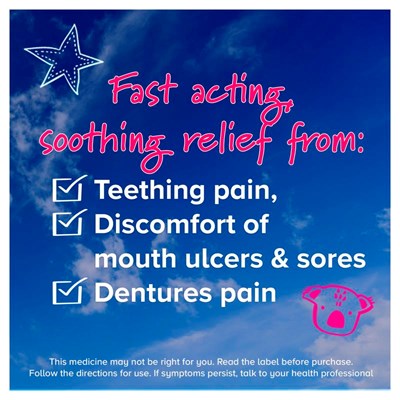 Bonjela Mouth Ulcer & Teething Gel Sugar Free 15g