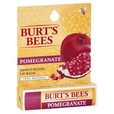 Burt's Bees 100% Natural Pomegranate Lip Balm 4.25g