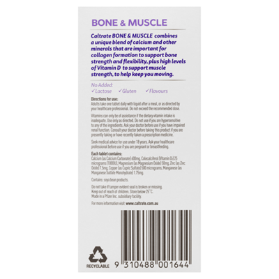 Caltrate Bone & Muscle 100 Tablets