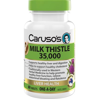 Caruso's Milk Thistle 35,000&nbsp;60 Tablets