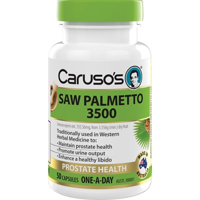 Caruso's Saw Palmetto 3500 50 Capsules