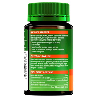 Cenovis Echin+Garlic+Zinc+C 125 Tablets