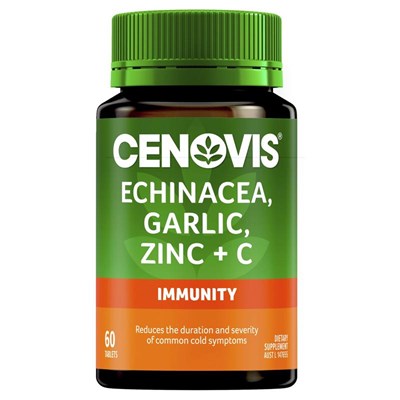 Cenovis Echinacea  Garlic  Zinc & C 60 Tablets