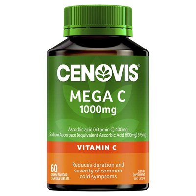 Cenovis Mega C 1000mg 60 Chewable Tablets