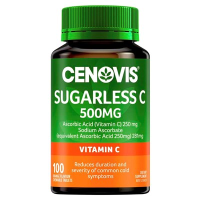 Cenovis Sugarless C 500mg 100 Tablets