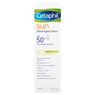 Cetaphil Sun Ultra-Light Lotion SPF 50+ 100mL