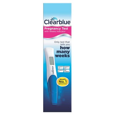 Clearblue Digital Pregnancy Test with Weeks Indicator (1 Test)