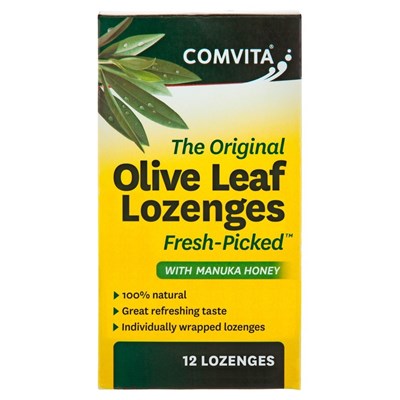 Comvita Olive Leaf Lozenges 12 Lozenges