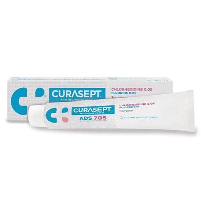 Curasept Toothpaste 0.05% Chlorhexidine 0.05% Fluoride SLS Free 75mL