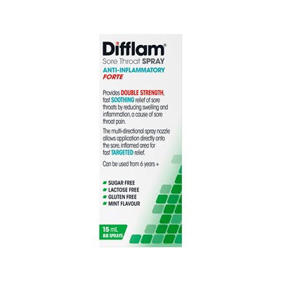 Difflam Forte Sore Throat Spray 15mL