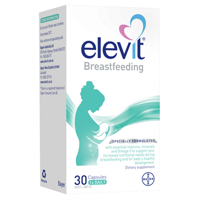Elevit Breastfeeding 30 Capsules