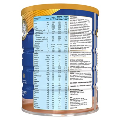 Ensure Chocolate Flavour 850g
