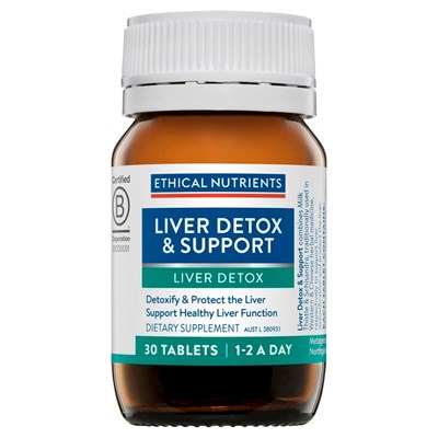 Eth/Nut Liver Detox & Support 30 Tabs