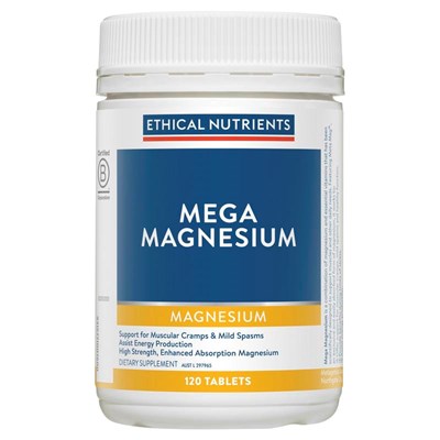Mega Magnesium 120 Tablets