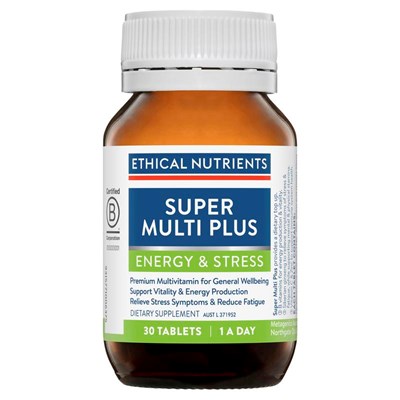 Ethical Nutrients  Super Multi Plus 30 Tablets
