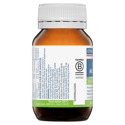 Ethical Nutrients  Super Multi Plus 30 Tablets