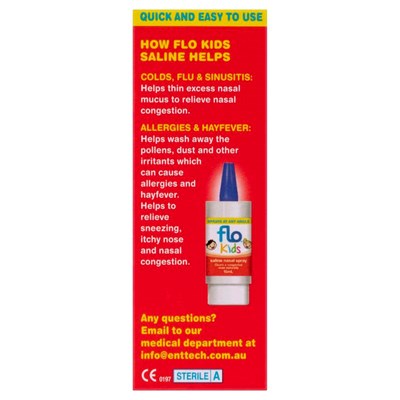 Flo Kids Saline Spray 15mL