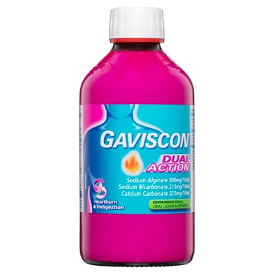 Gaviscon Dual Action Peppermint 600mL