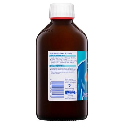 Gaviscon Peppermint Liquid Heartburn & Indigestion Relief 600mL