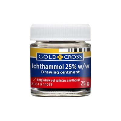 Gold Cross Ichthammol Ointment 25g