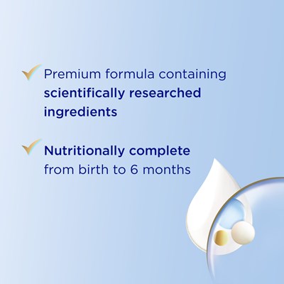 Aptamil Gold+ 1 Baby Infant Formula From Birth to 6 Months 900g