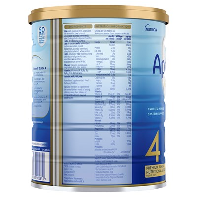 Aptamil Gold+ 4 Junior Nutritional Supplement Milk Drink From 2 Years 900g