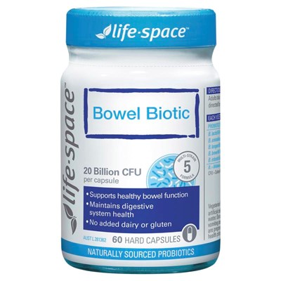 Life-Space Bowel Biotic 60 Caps