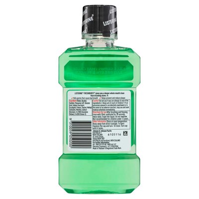 Listerine Fresh Burst Antibacterial Mouthwash 250mL