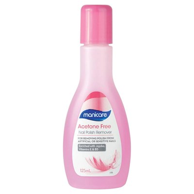 Manicare Nail Polish Remover Acetone Free 125mL