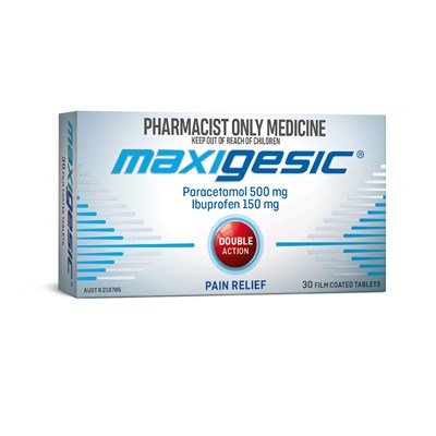 Maxigesic Double Action 30 Tablets
